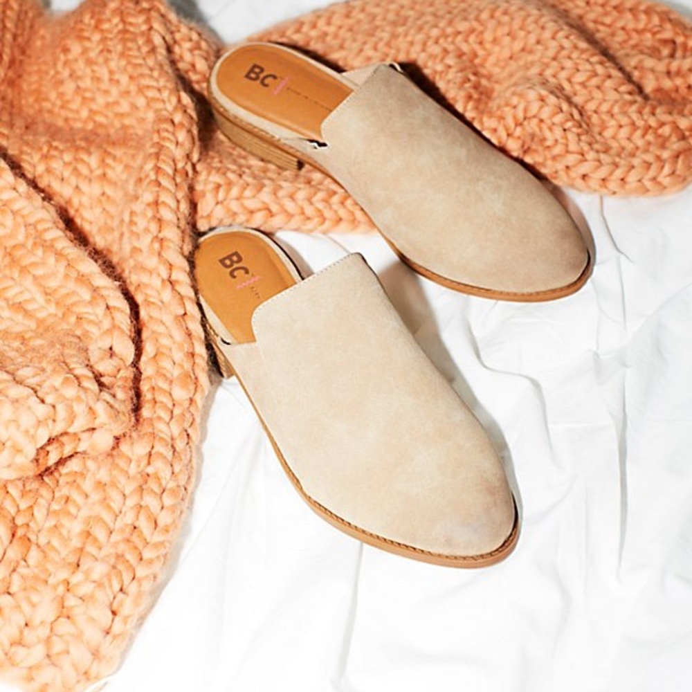 Free People Vegan Mules